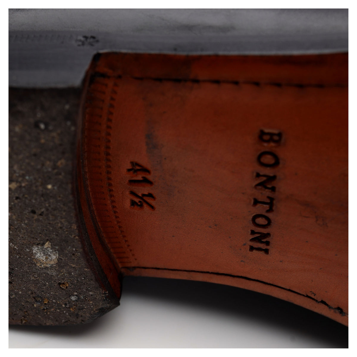&#39;Principe&#39; Black Leather Loafers UK 7.5 EU 41.5