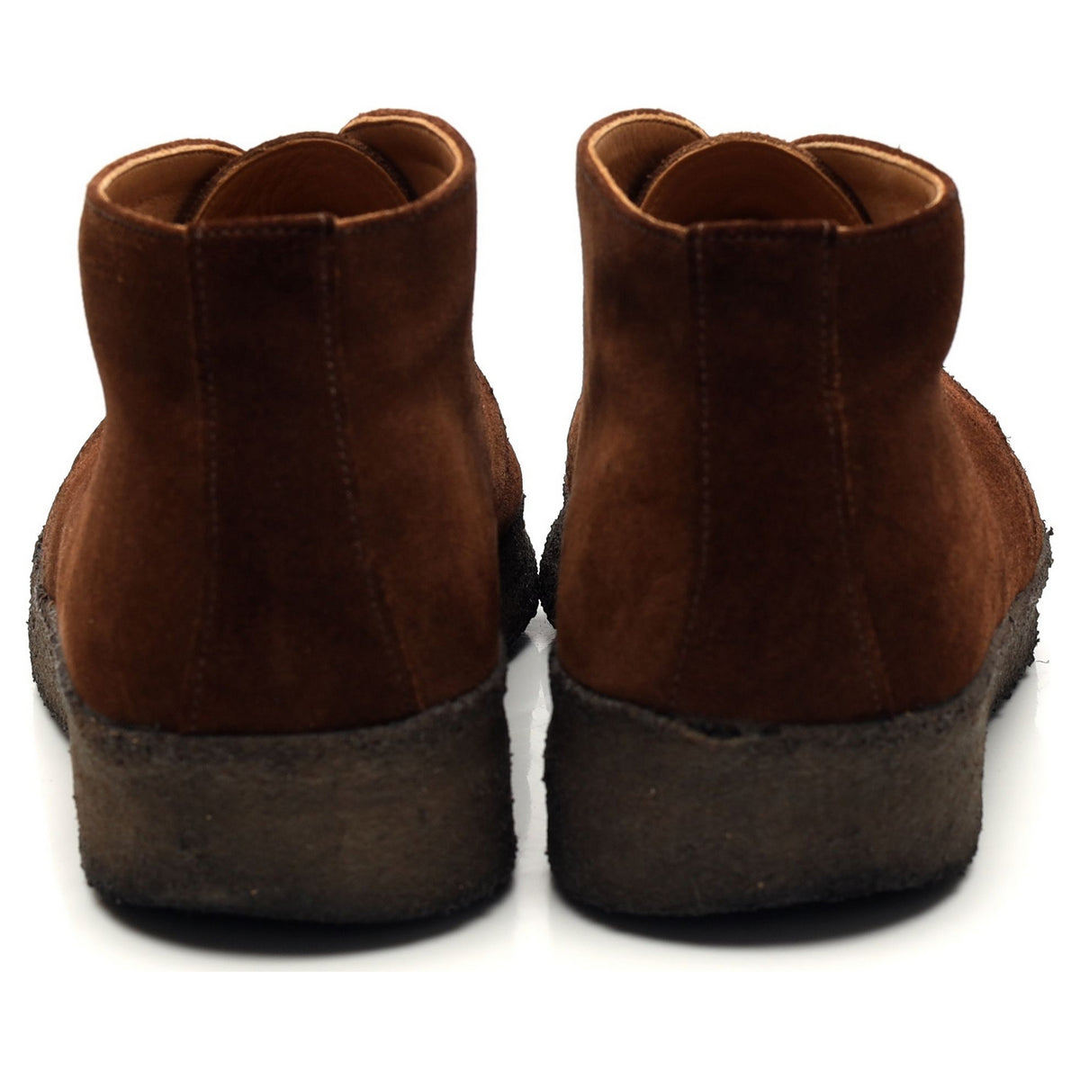 &#39;Hi Top&#39; Snuff Brown Suede Chukka Boots UK 9 F