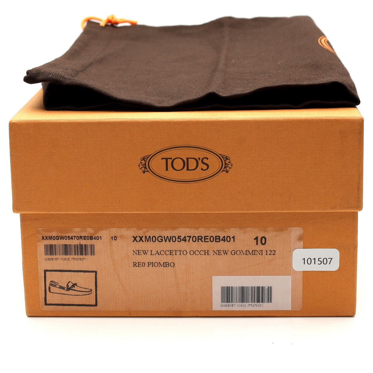 Gommino Grey Suede Driving Loafers UK 10