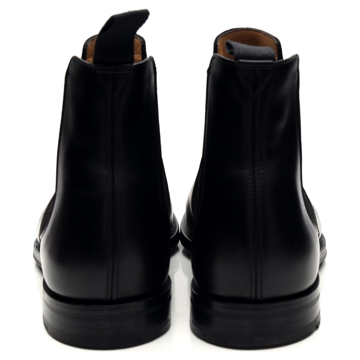 &#39;Amberley&#39; Black Leather Chelsea Boots UK 9 G