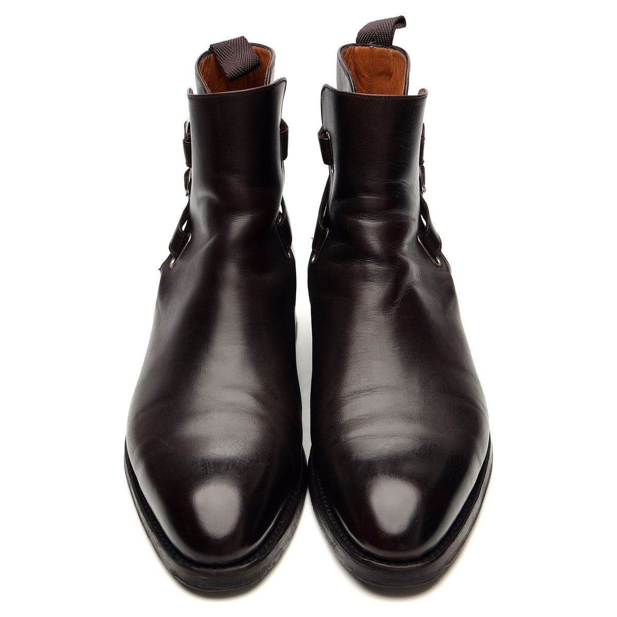 &#39;Genesee&#39;  Dark Brown Leather Jodhpur Boots UK 8 E