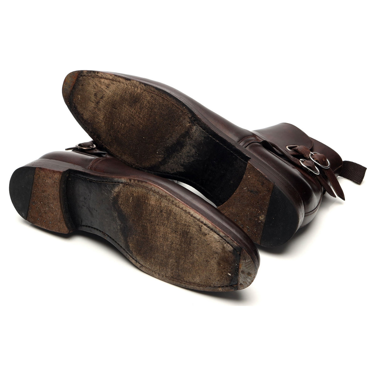 &#39;Genesee&#39;  Dark Brown Leather Jodhpur Boots UK 8 E