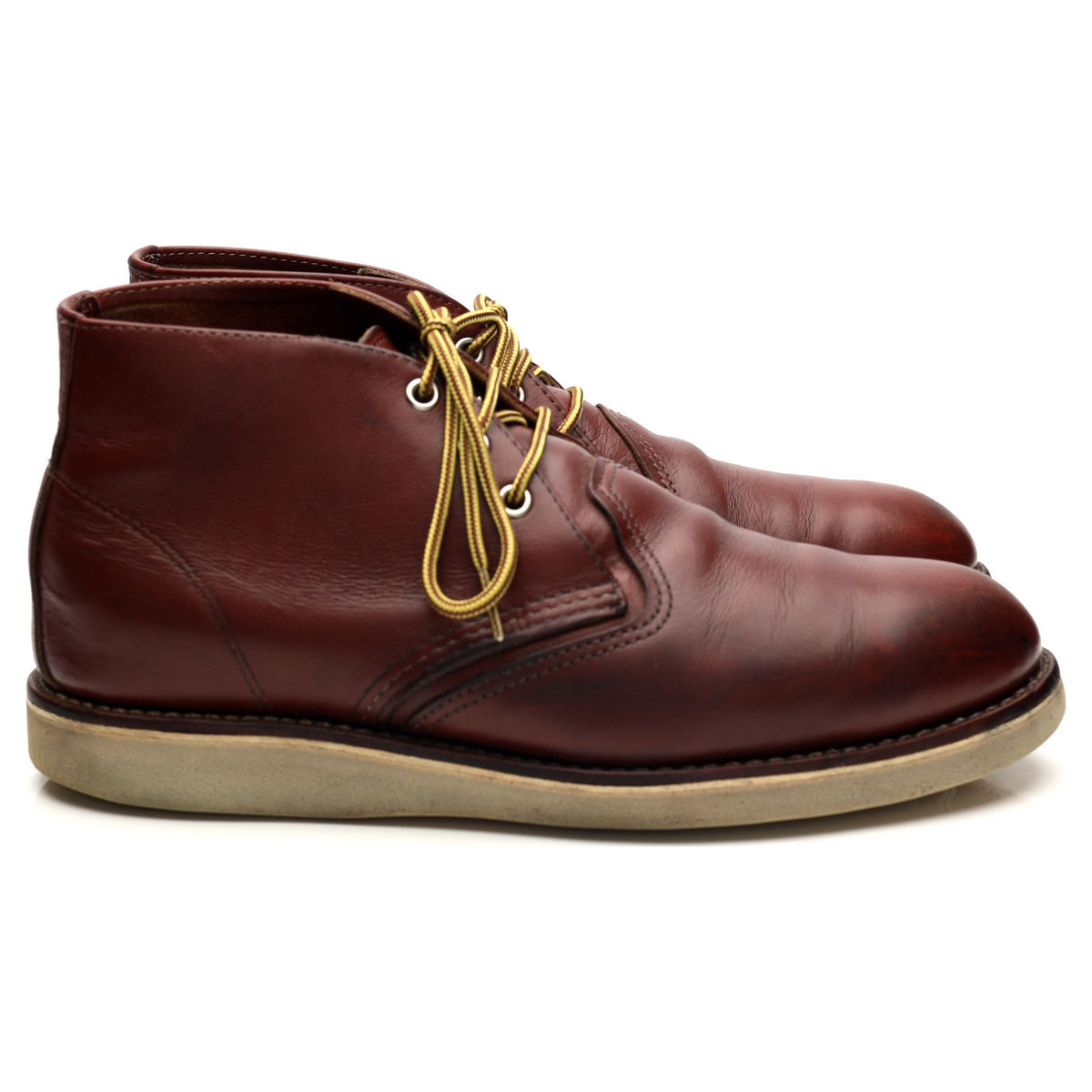 &#39;3139&#39; Brown Leather Chukka Boots UK 8 US 9 D