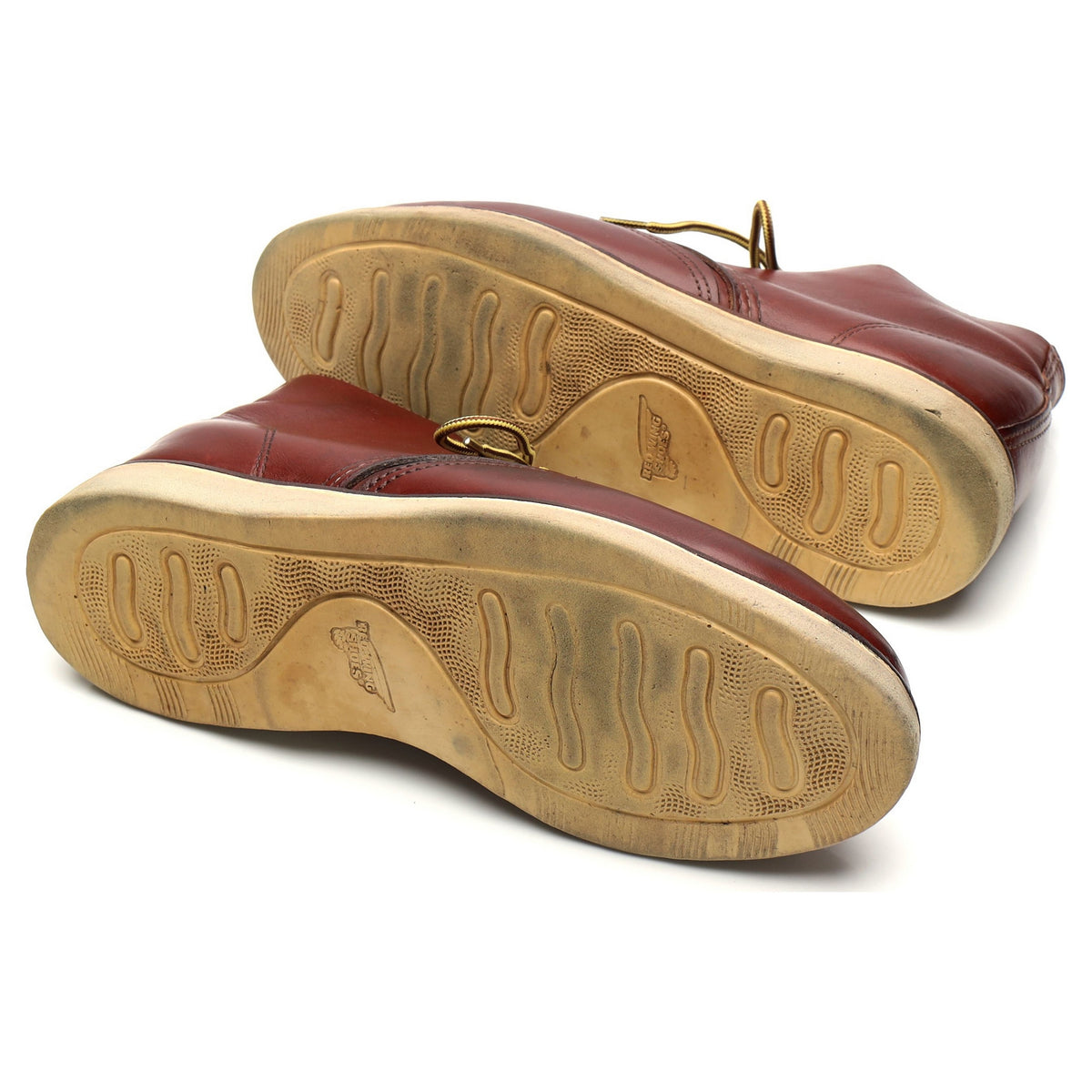 &#39;3139&#39; Brown Leather Chukka Boots UK 8 US 9 D