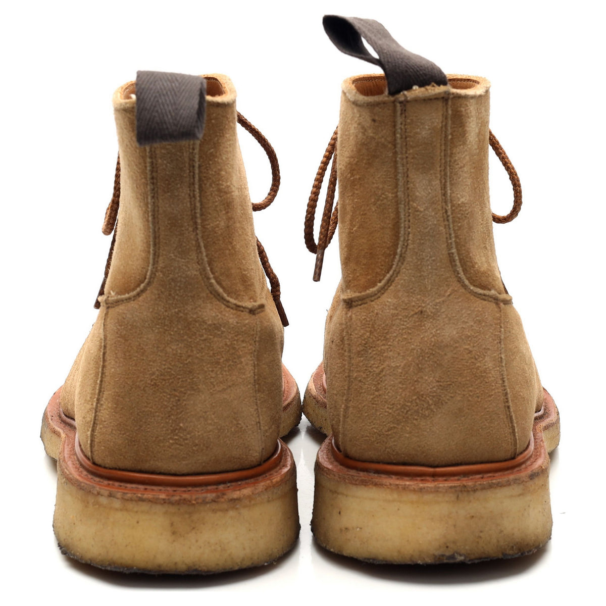 &#39;Leo&#39; Sand Suede Shooting Boots UK 8.5