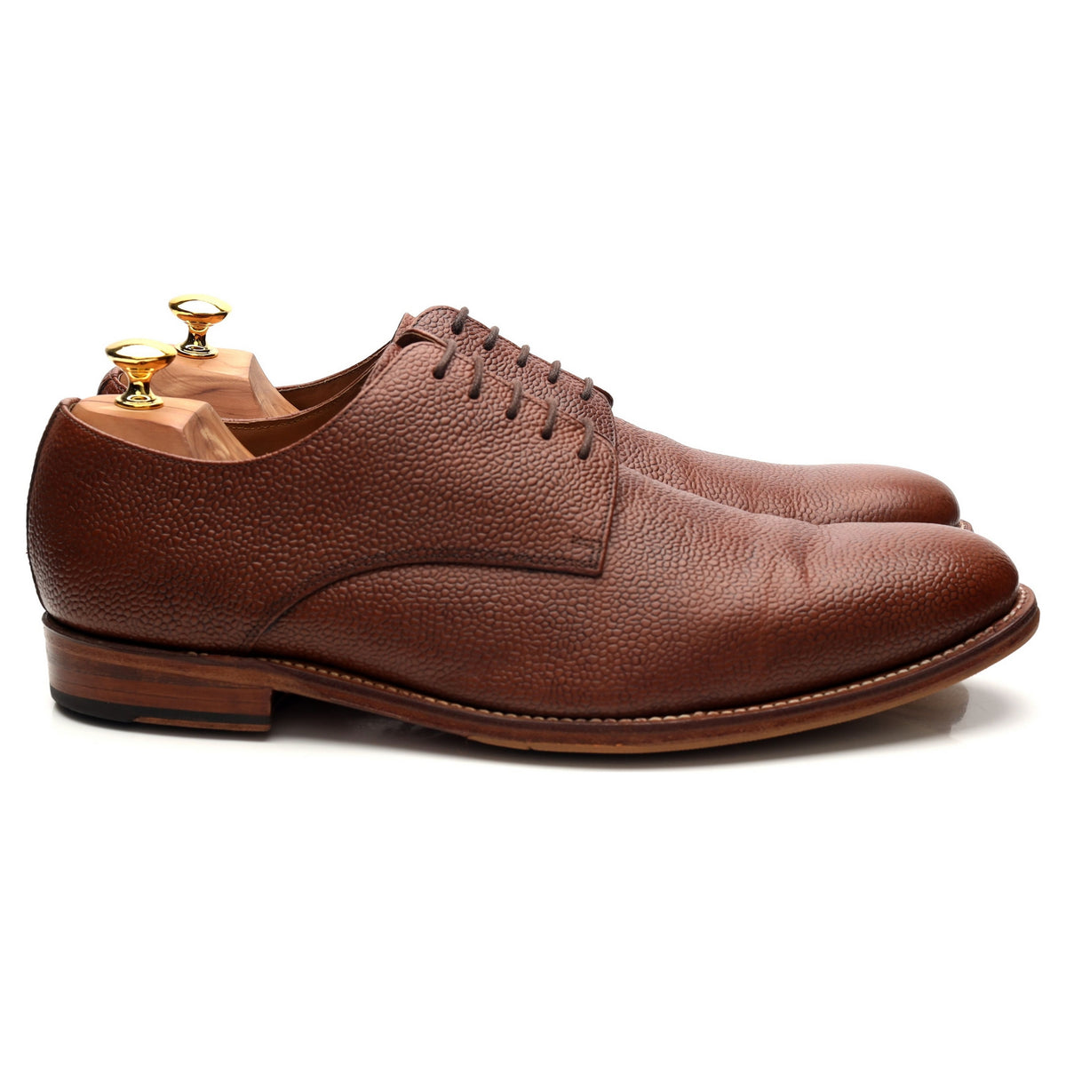 &#39;Toby&#39; Brown Leather Derby UK 11 F