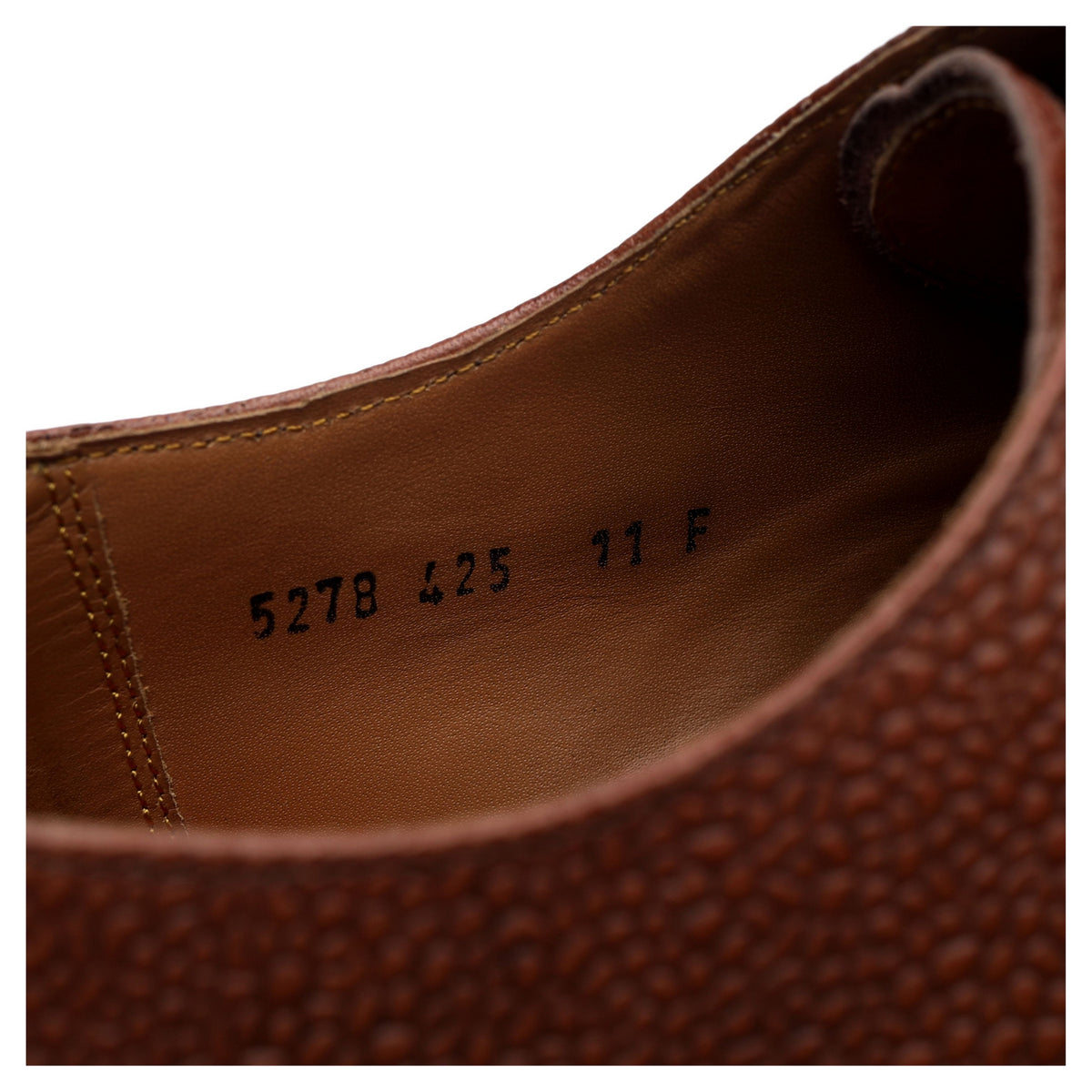 &#39;Toby&#39; Brown Leather Derby UK 11 F