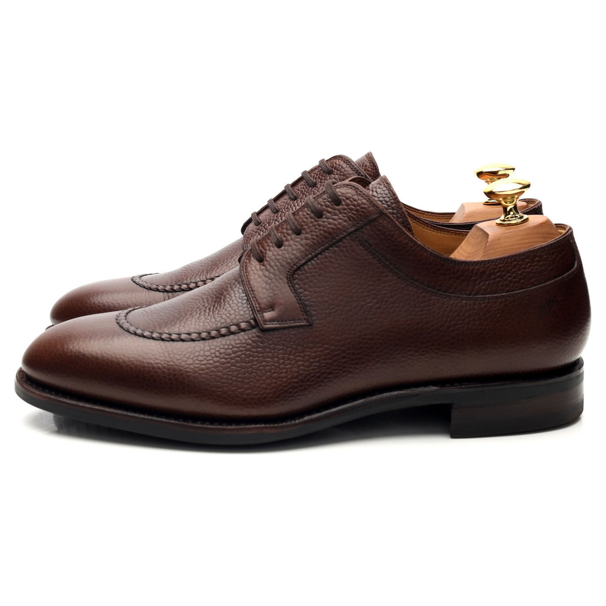 Dark Brown Leather Derby UK 7 EU 41