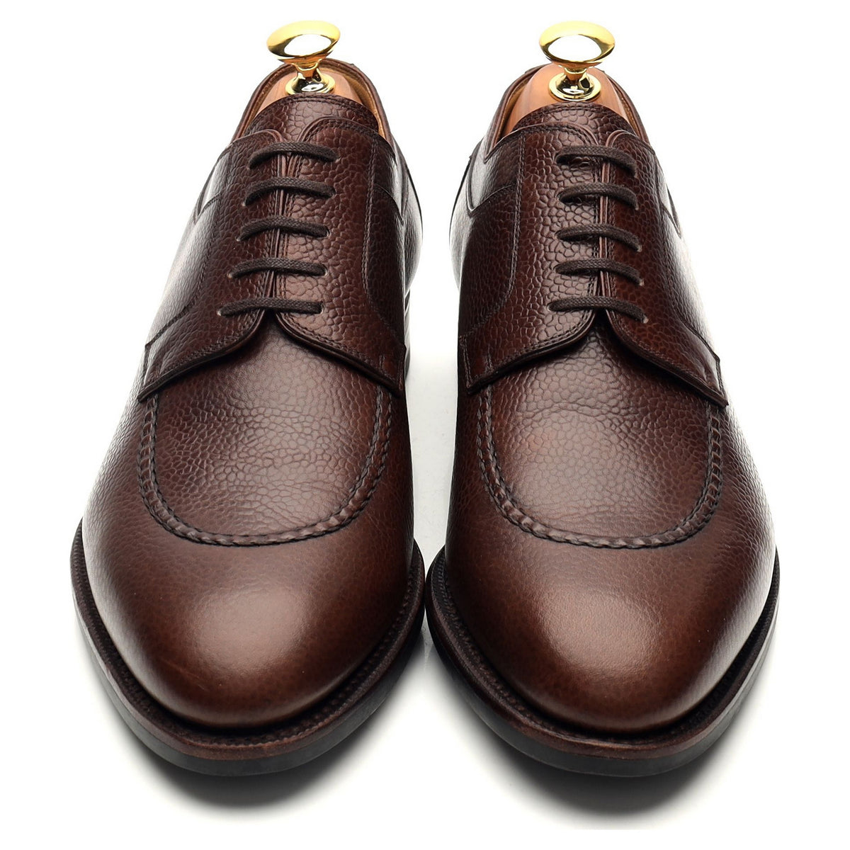 Dark Brown Leather Derby UK 7 EU 41