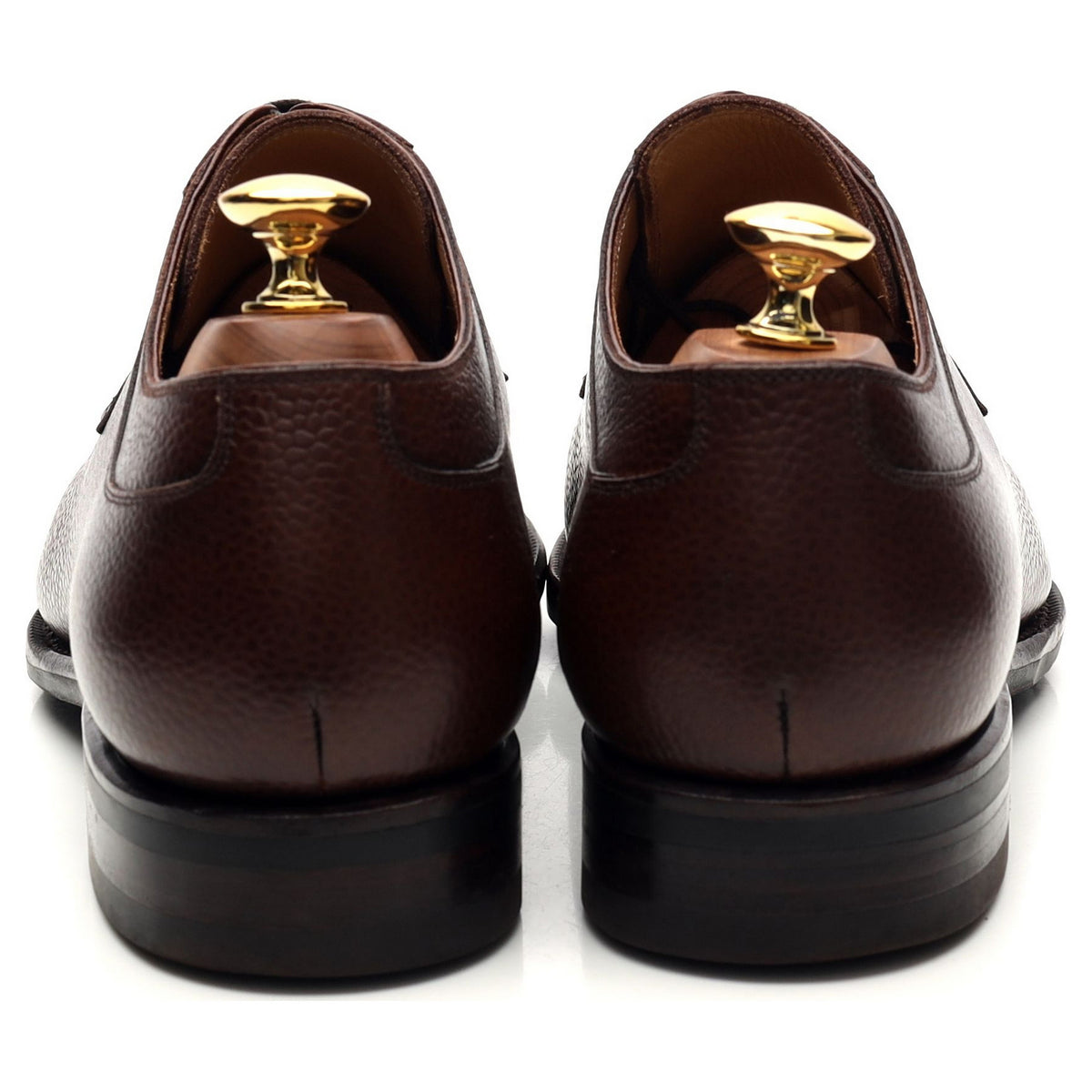 Dark Brown Leather Derby UK 7 EU 41