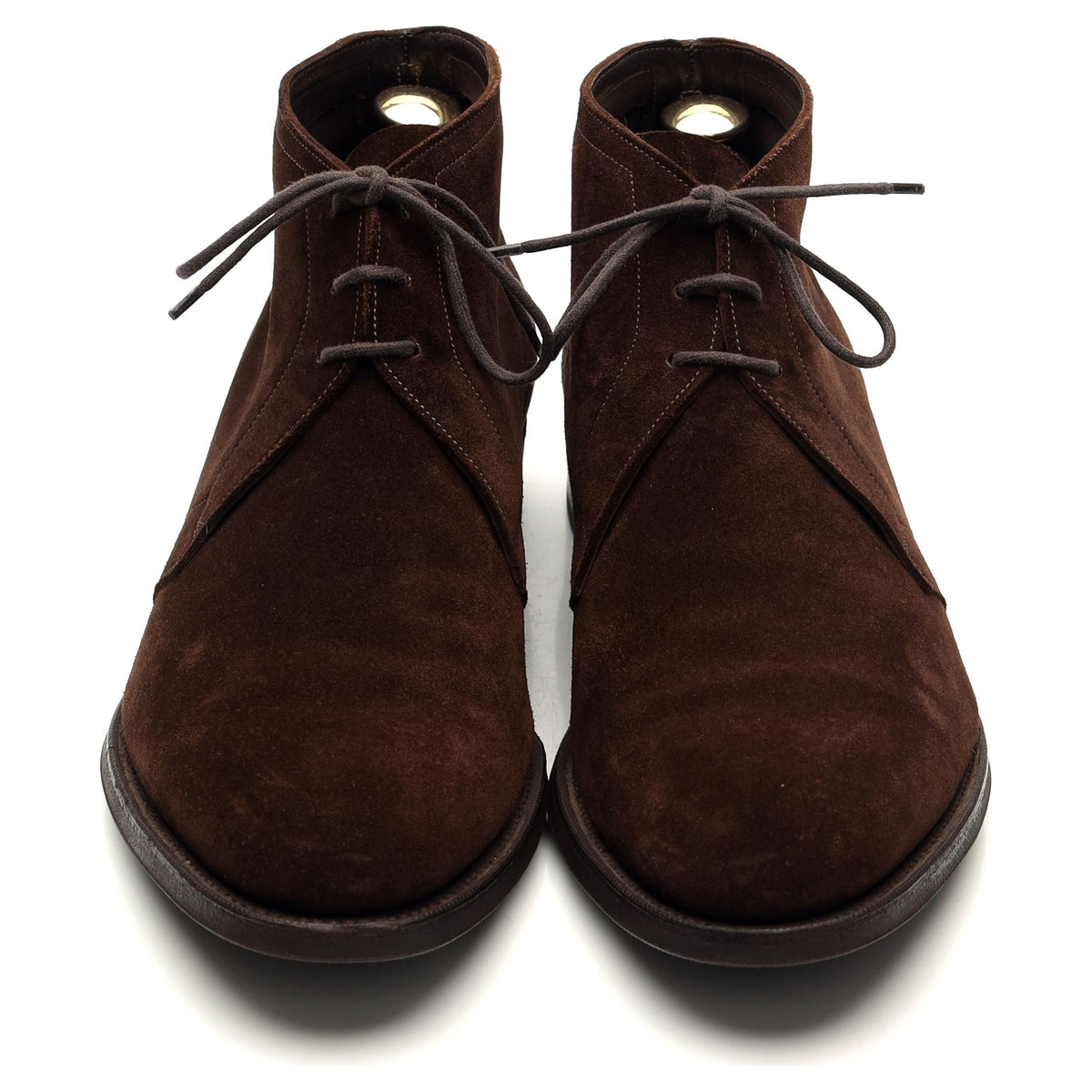 &#39;Shanklin&#39; Dark Brown Suede Chukka Boots UK 7 E