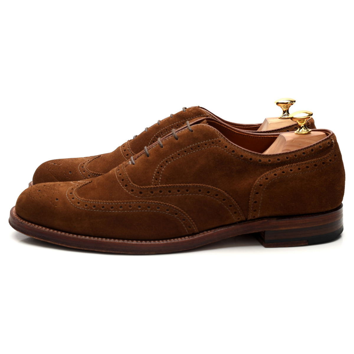 &#39;97460&#39; Snuff Brown Suede Oxford Brogues UK 11 US 11.5 D