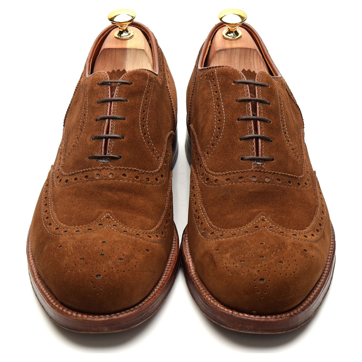 &#39;97460&#39; Snuff Brown Suede Oxford Brogues UK 11 US 11.5 D