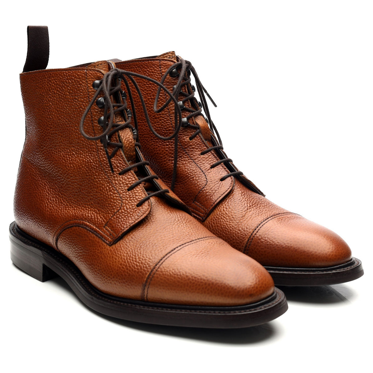 Kingsman &#39;Taron&#39; Tan Brown Leather Boots UK 8.5 E
