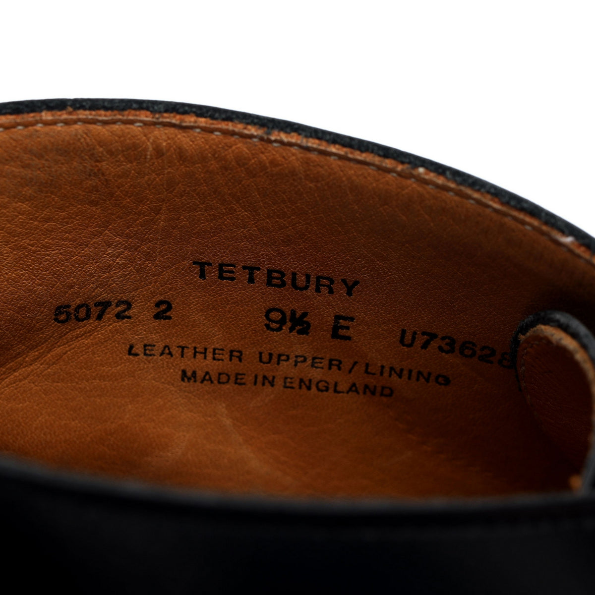 &#39;Tetbury&#39; Black Leather Chukka Boots UK 9.5 E