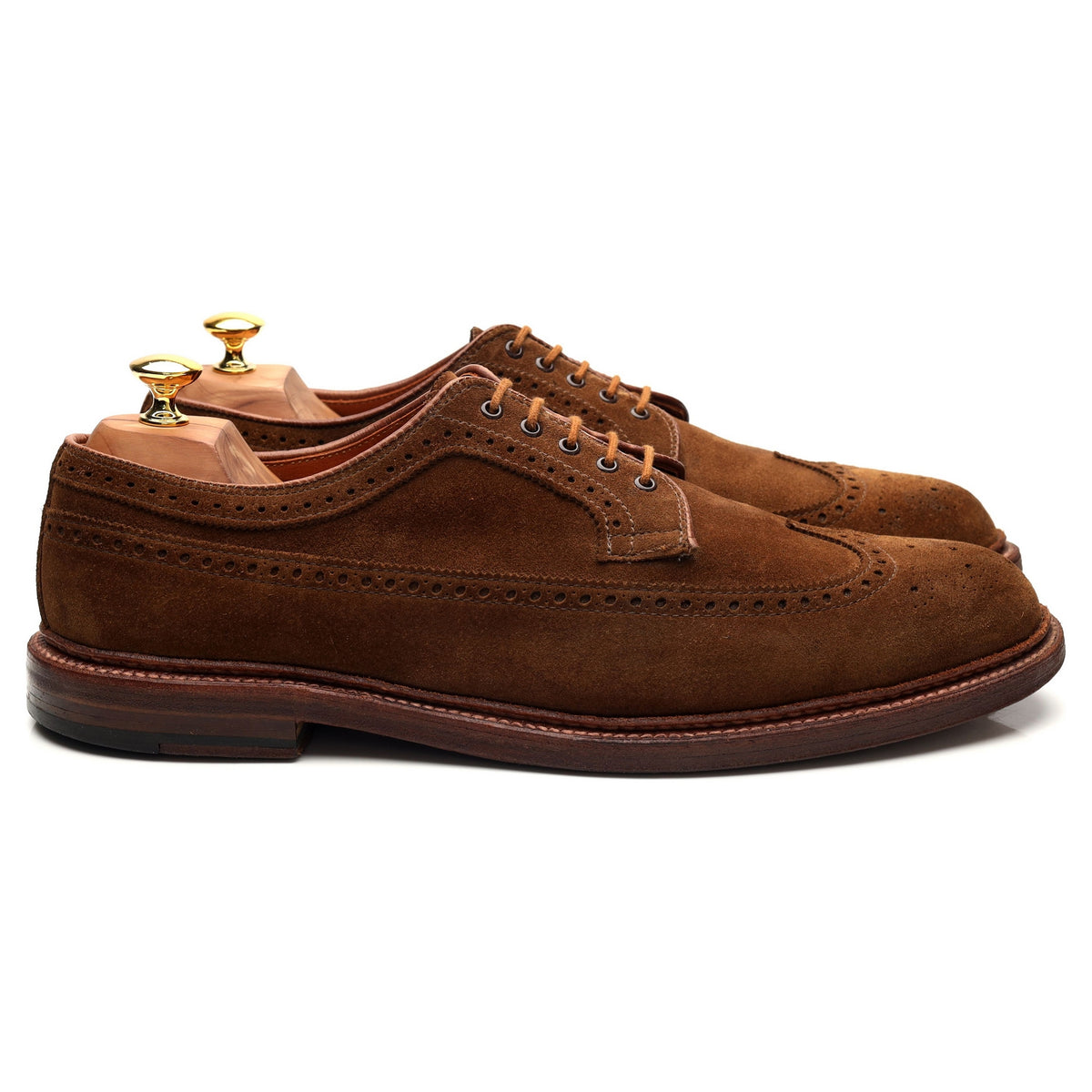 &#39;97785&#39; Snuff Brown Suede Derby Brogue UK 11.5 US 12 D