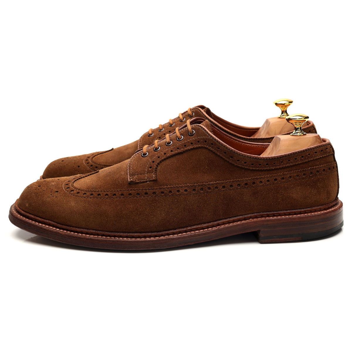 &#39;97785&#39; Snuff Brown Suede Derby Brogue UK 11.5 US 12 D