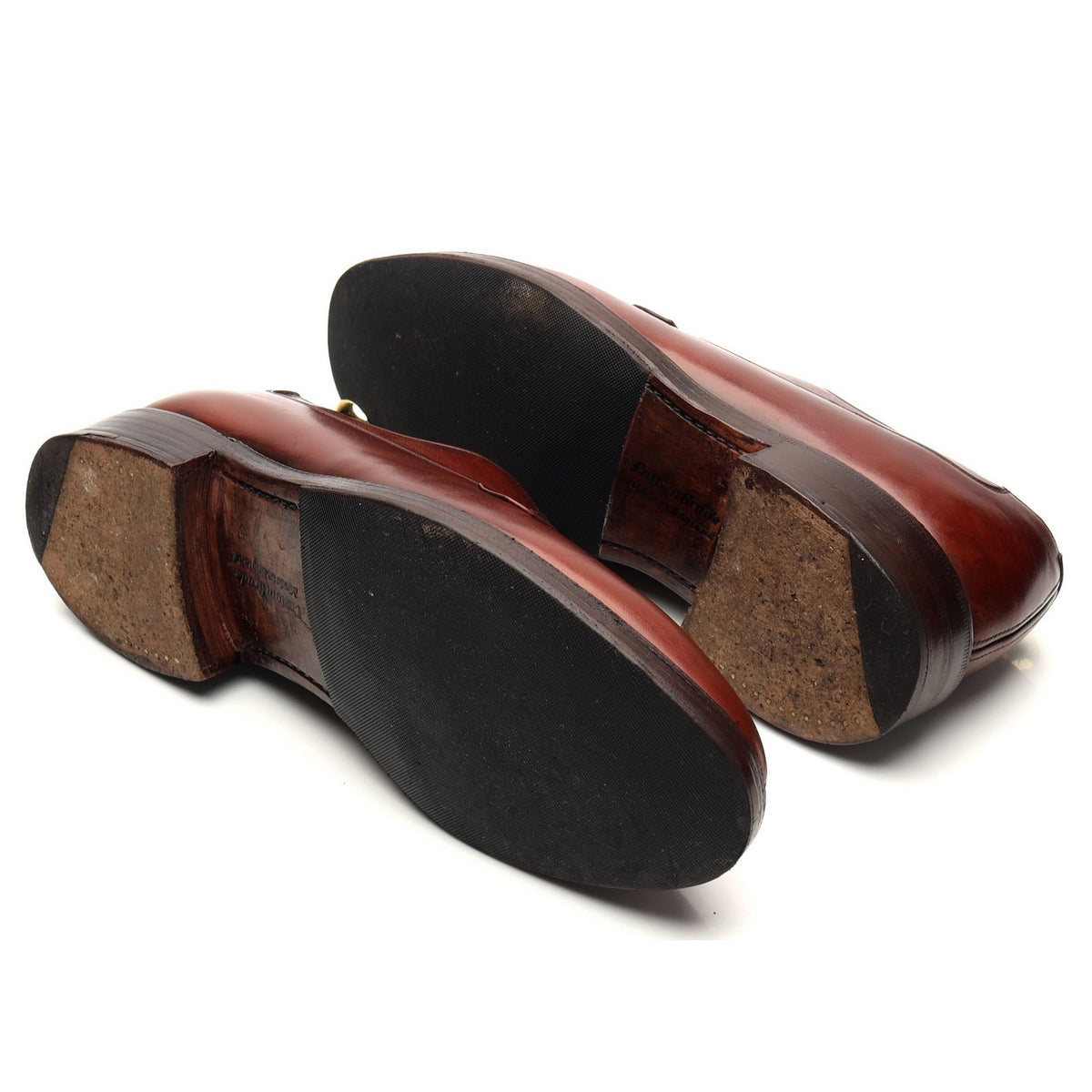 &#39;Arlington&#39; Brown Leather Split Toe Derby UK 9.5 F