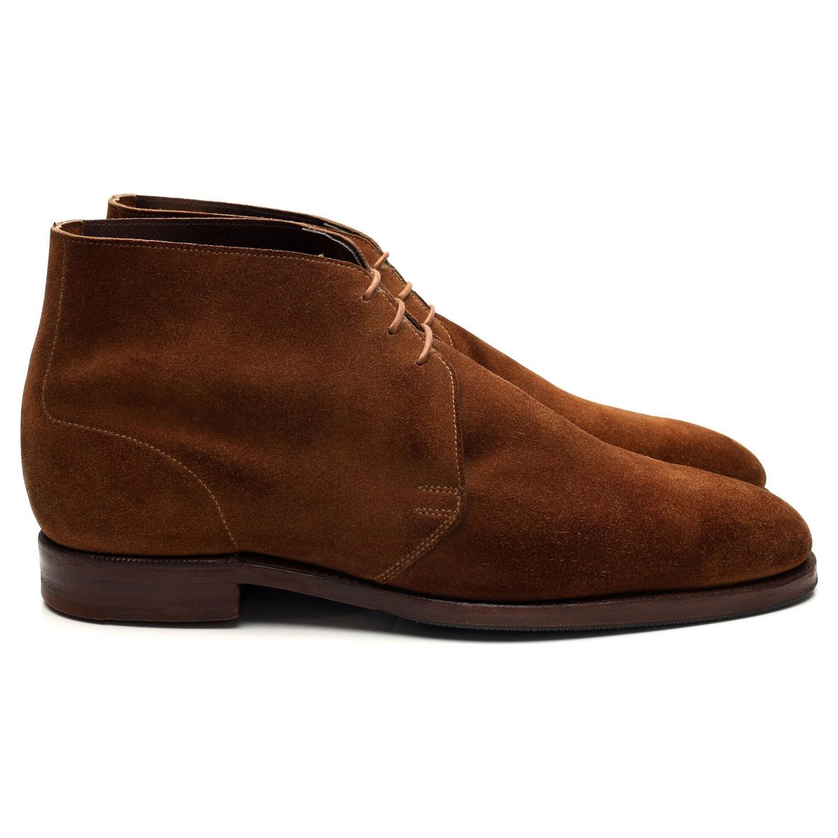 New &amp; Lingwood Snuff Brown Suede Chukka Boots UK 9 E