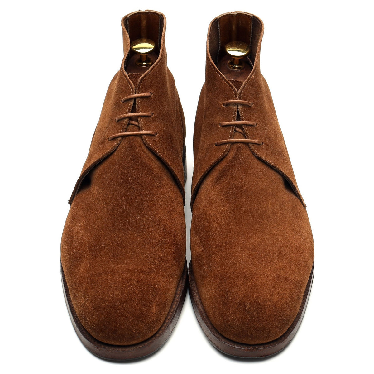 New &amp; Lingwood Snuff Brown Suede Chukka Boots UK 9 E