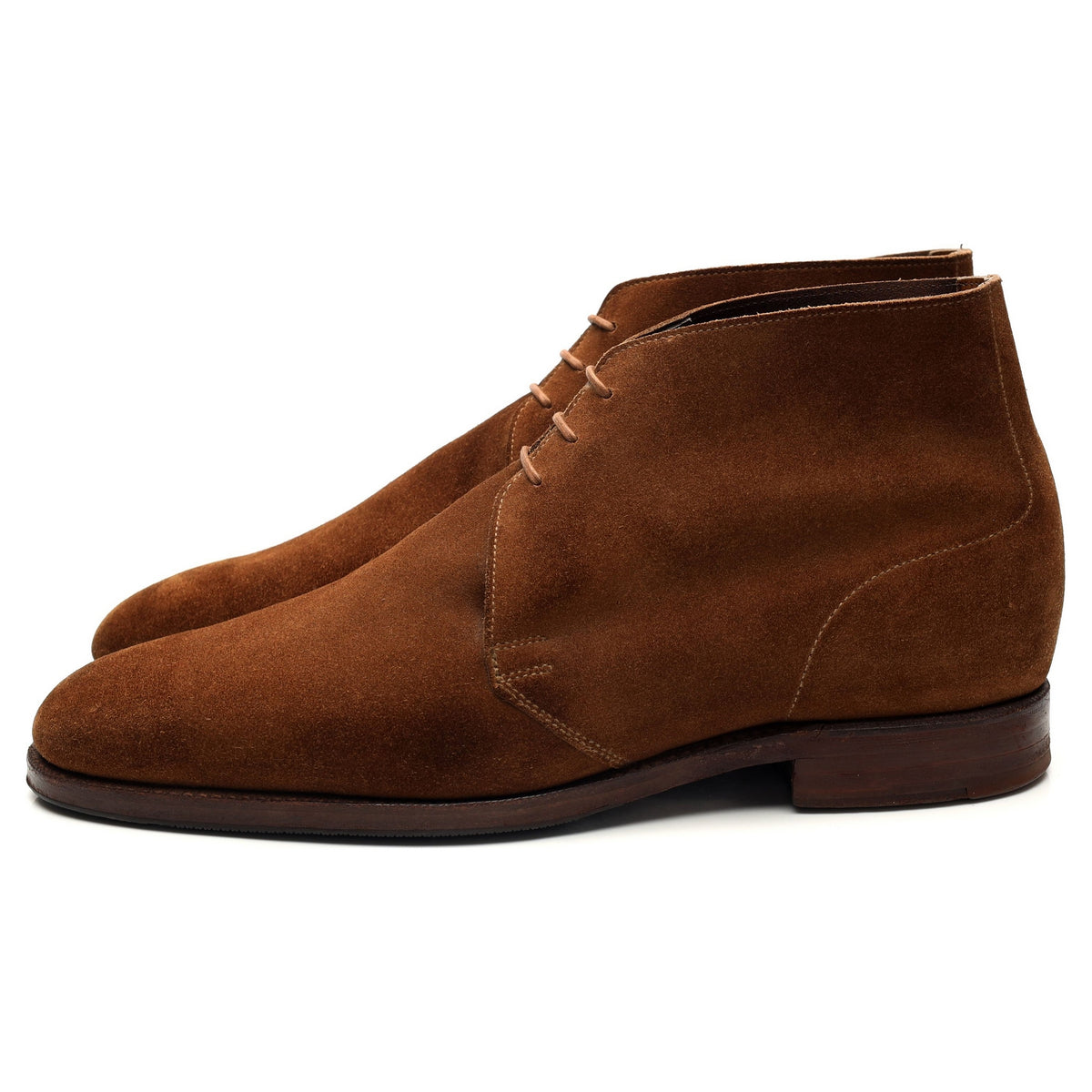 New &amp; Lingwood Snuff Brown Suede Chukka Boots UK 9 E