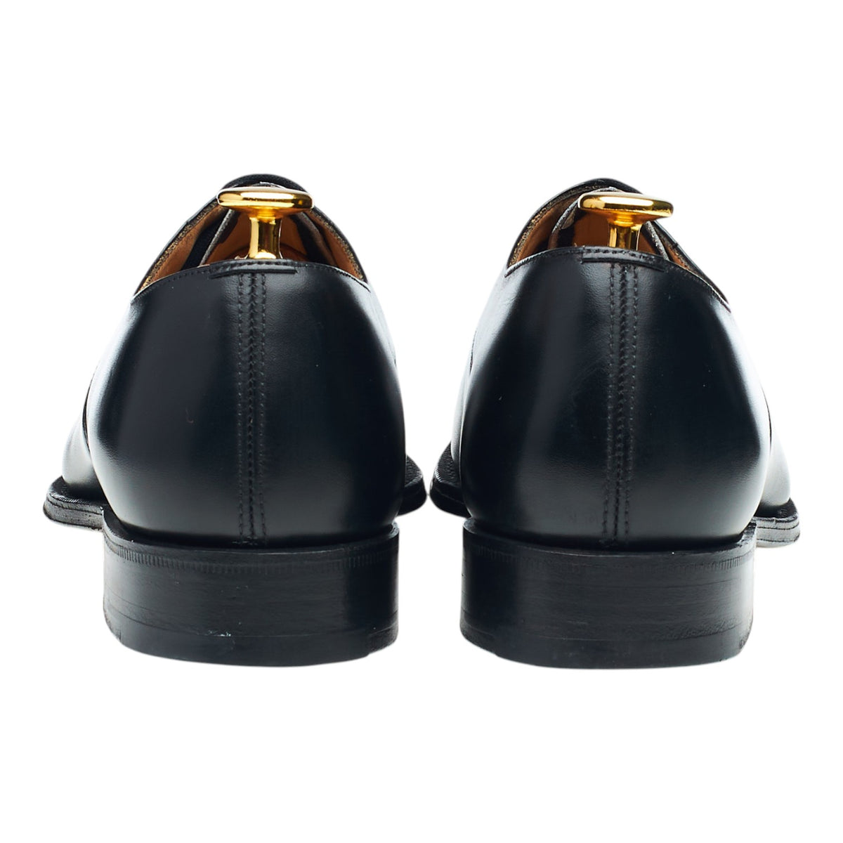 'Osborne' Black Leather Oxford UK 6 F