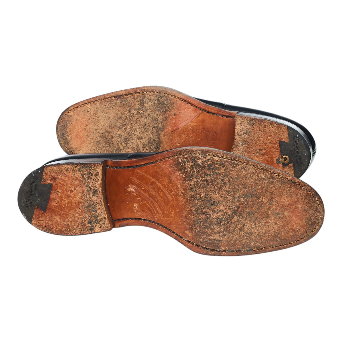 'Osborne' Black Leather Oxford UK 6 F