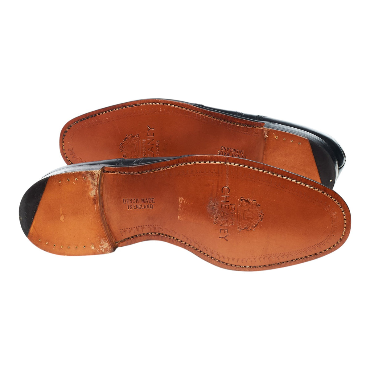 Black Leather Oxford Brogues UK 6.5 F