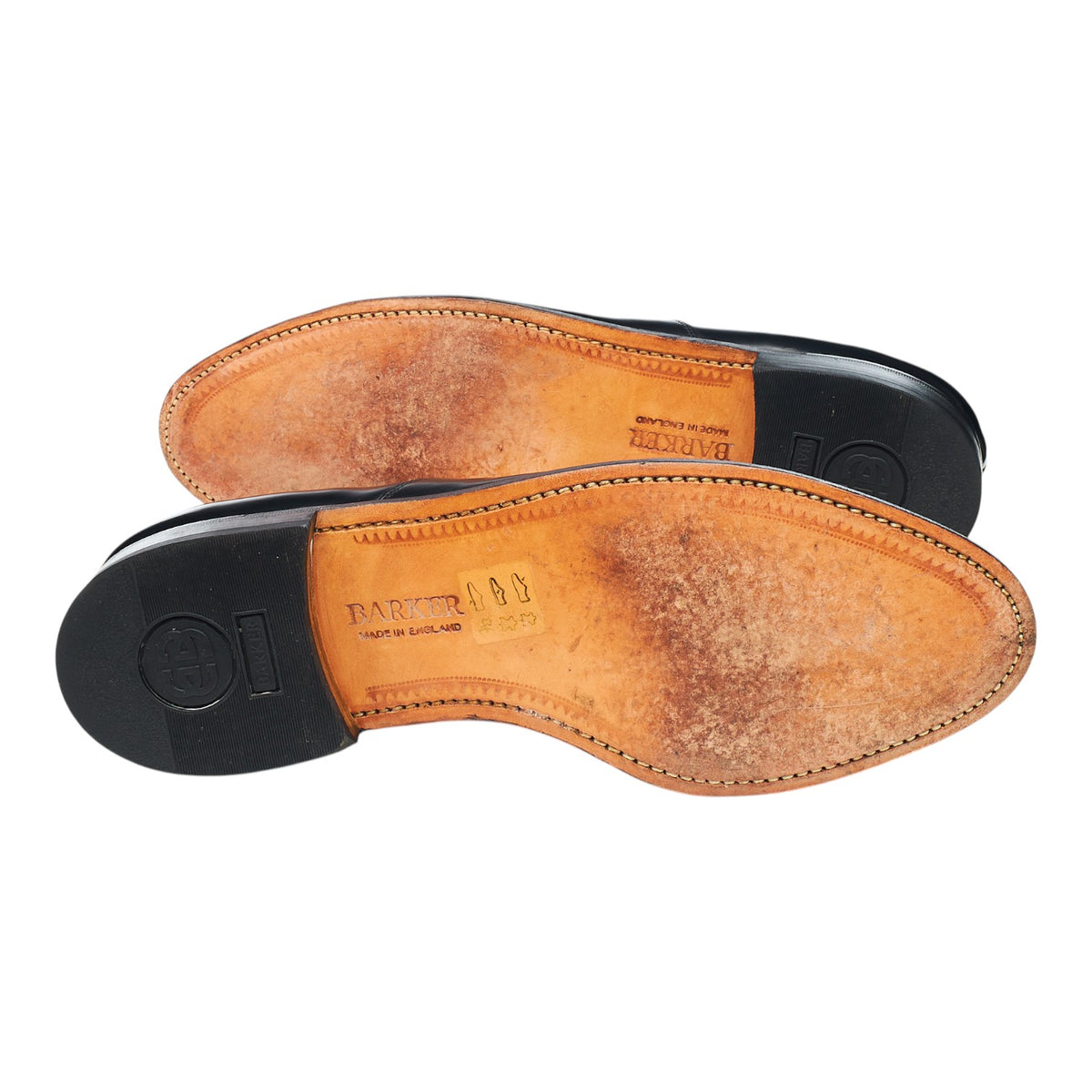 'Arnold' Black Leather Oxford UK 11 G