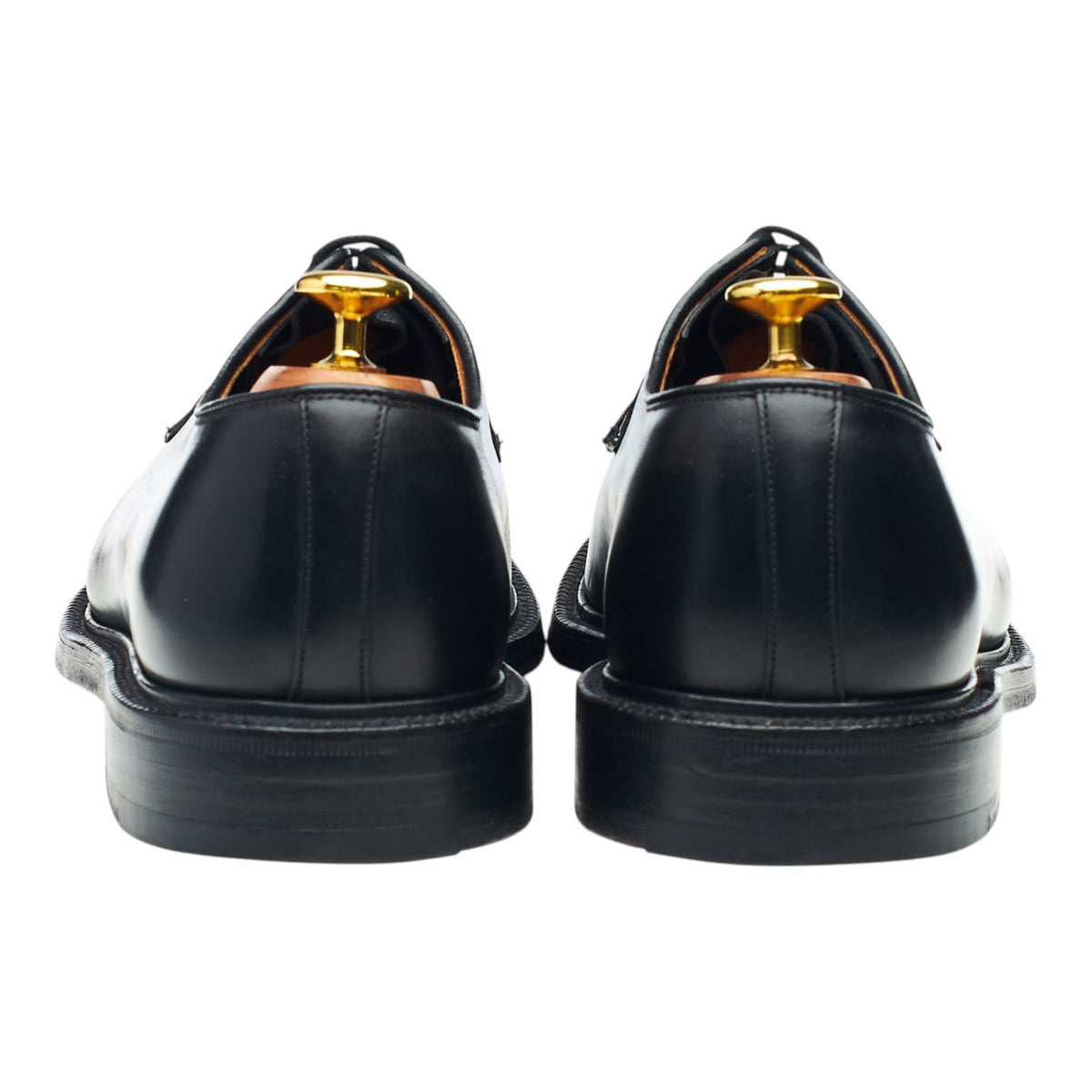 'Stratton' Black Leather Derby UK 8 G