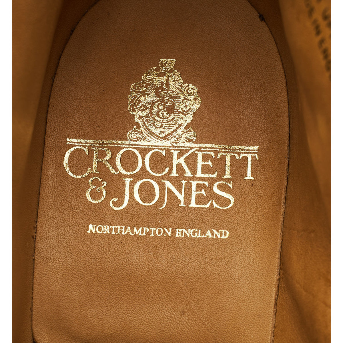 'Chepstow' Tan Brown Grain Leather Chukka Boot UK 6 E