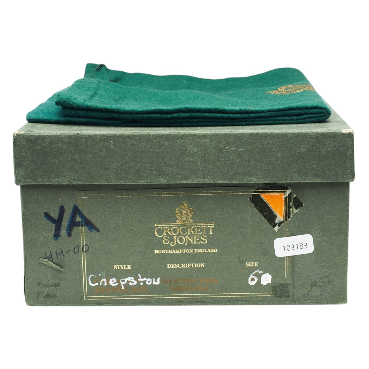 'Chepstow' Tan Brown Grain Leather Chukka Boot UK 6 E