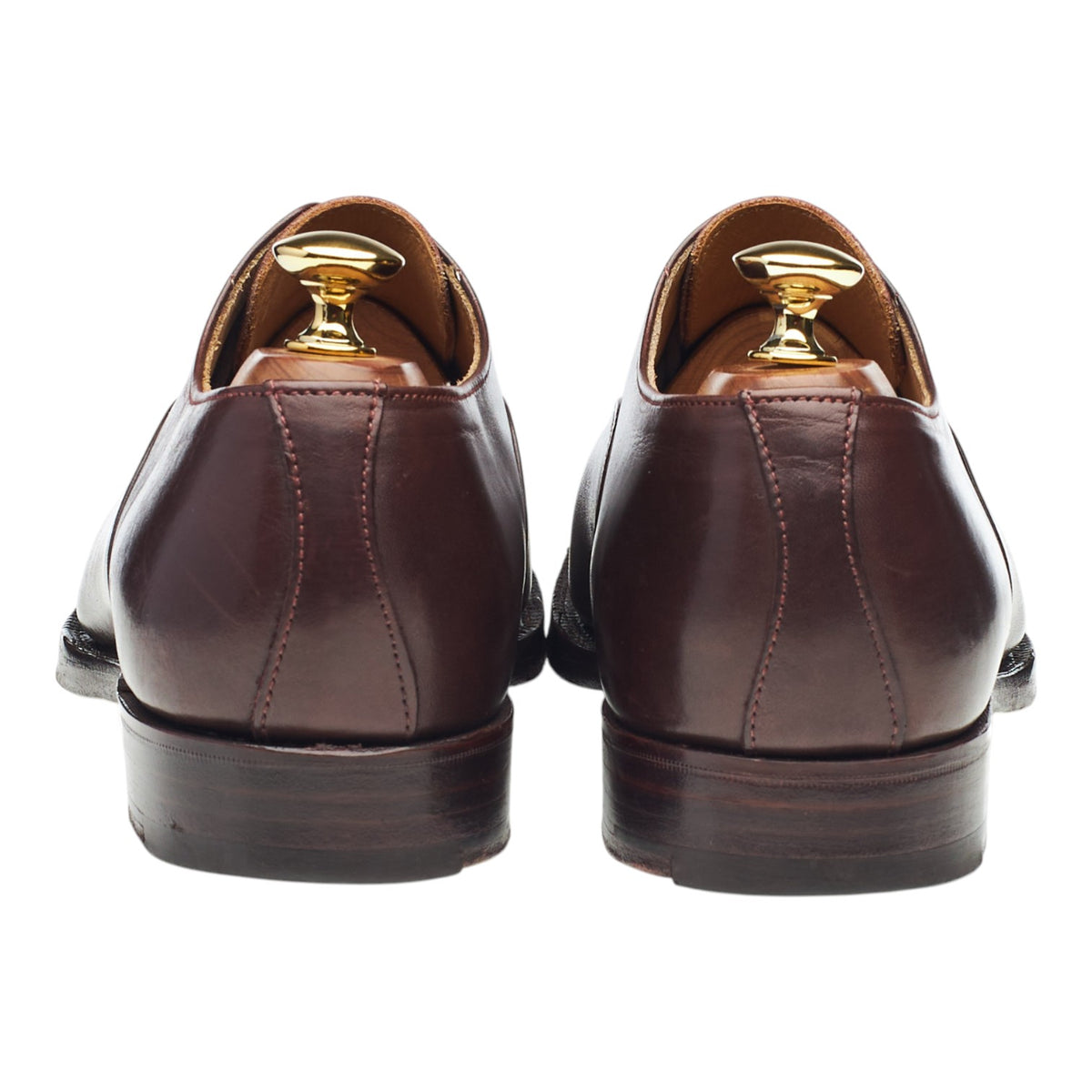 'Bloomsbury' Dark Brown Leather Oxford UK 7 F