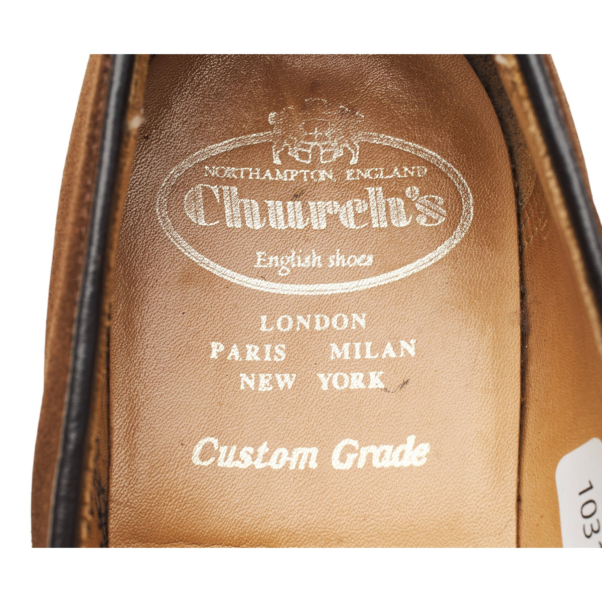 'Hertford' Brown Suede Loafers UK 8.5 F