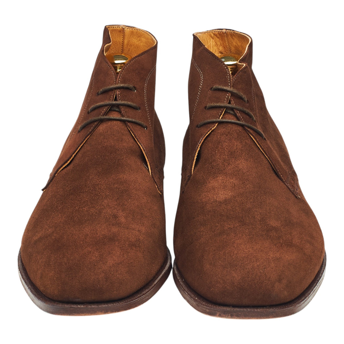 'Newport' Brown Suede Chukka Boots UK 9 G