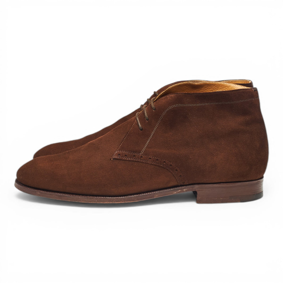 'Newport' Brown Suede Chukka Boots UK 9 G