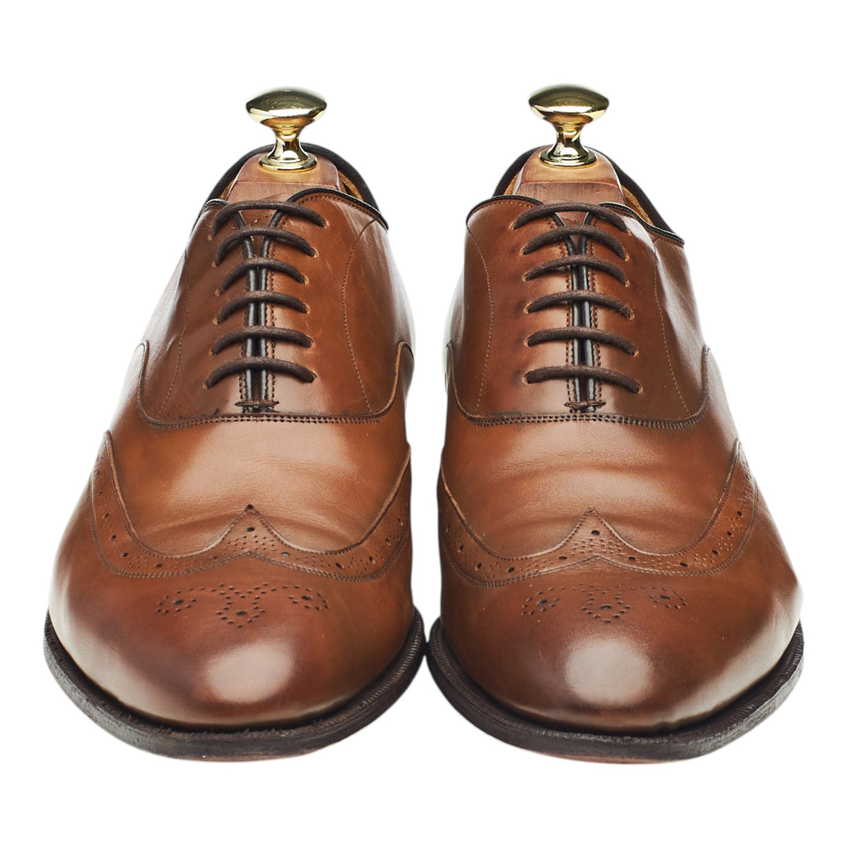'Niton' Brown Leather Oxford Brogues UK 7 F