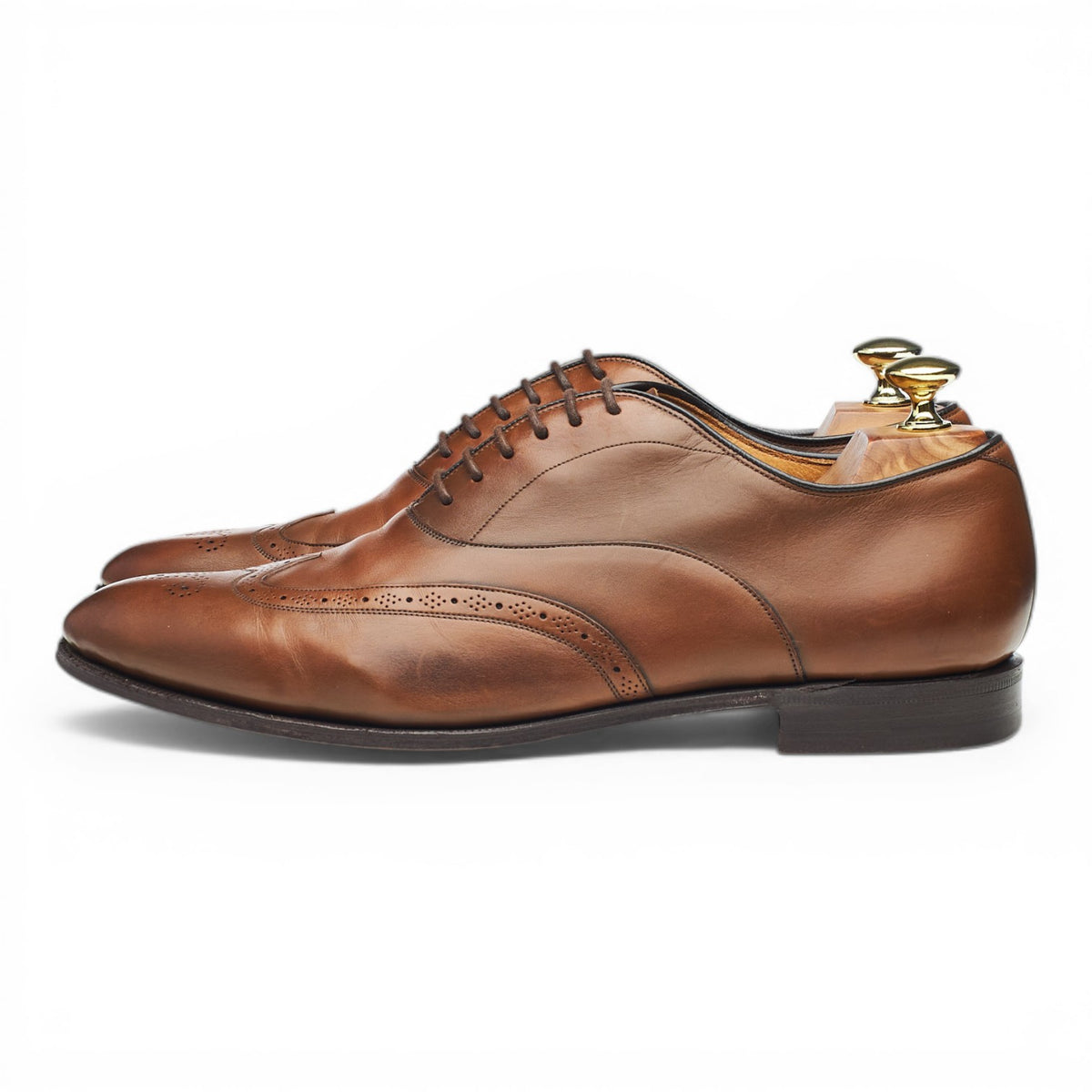 'Niton' Brown Leather Oxford Brogues UK 7 F