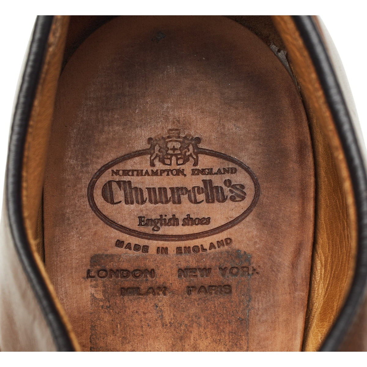 'Niton' Brown Leather Oxford Brogues UK 7 F