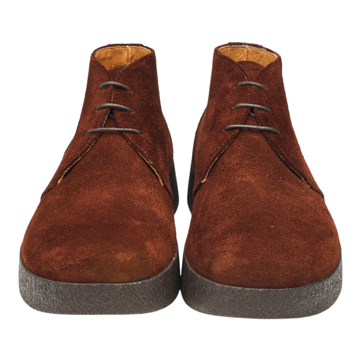 'Jailson' Brown Suede Chukka Boots UK 10
