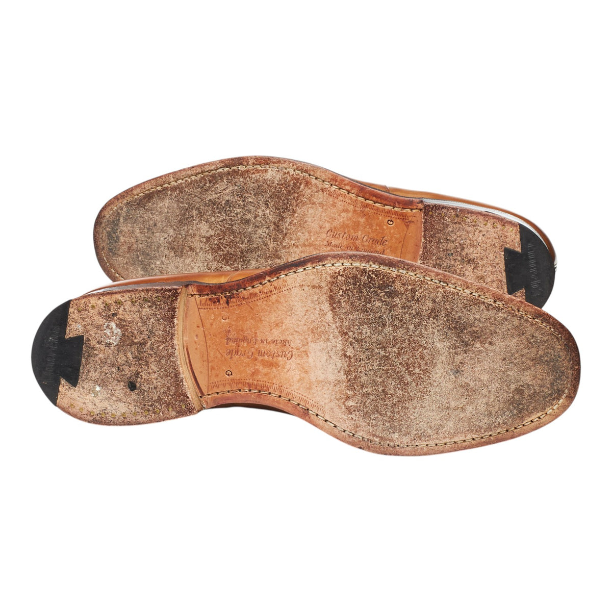 'Consul' Tan Brown Leather Oxford UK 7.5 G