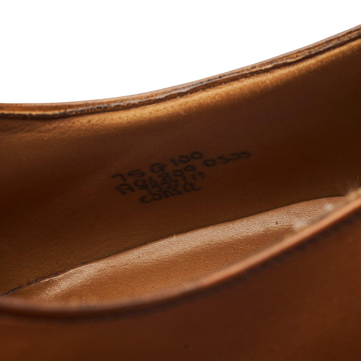 'Consul' Tan Brown Leather Oxford UK 7.5 G