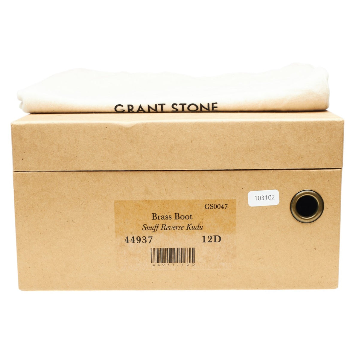 'Brass Boot' Snuff Brown Suede Moc Toe Boots UK 11 US 12 D