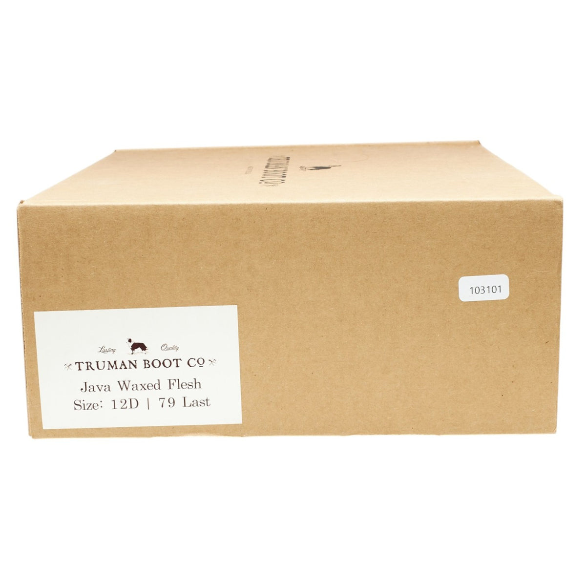 Dark Brown Waxed Leather Boots UK 11.5 US 12 D