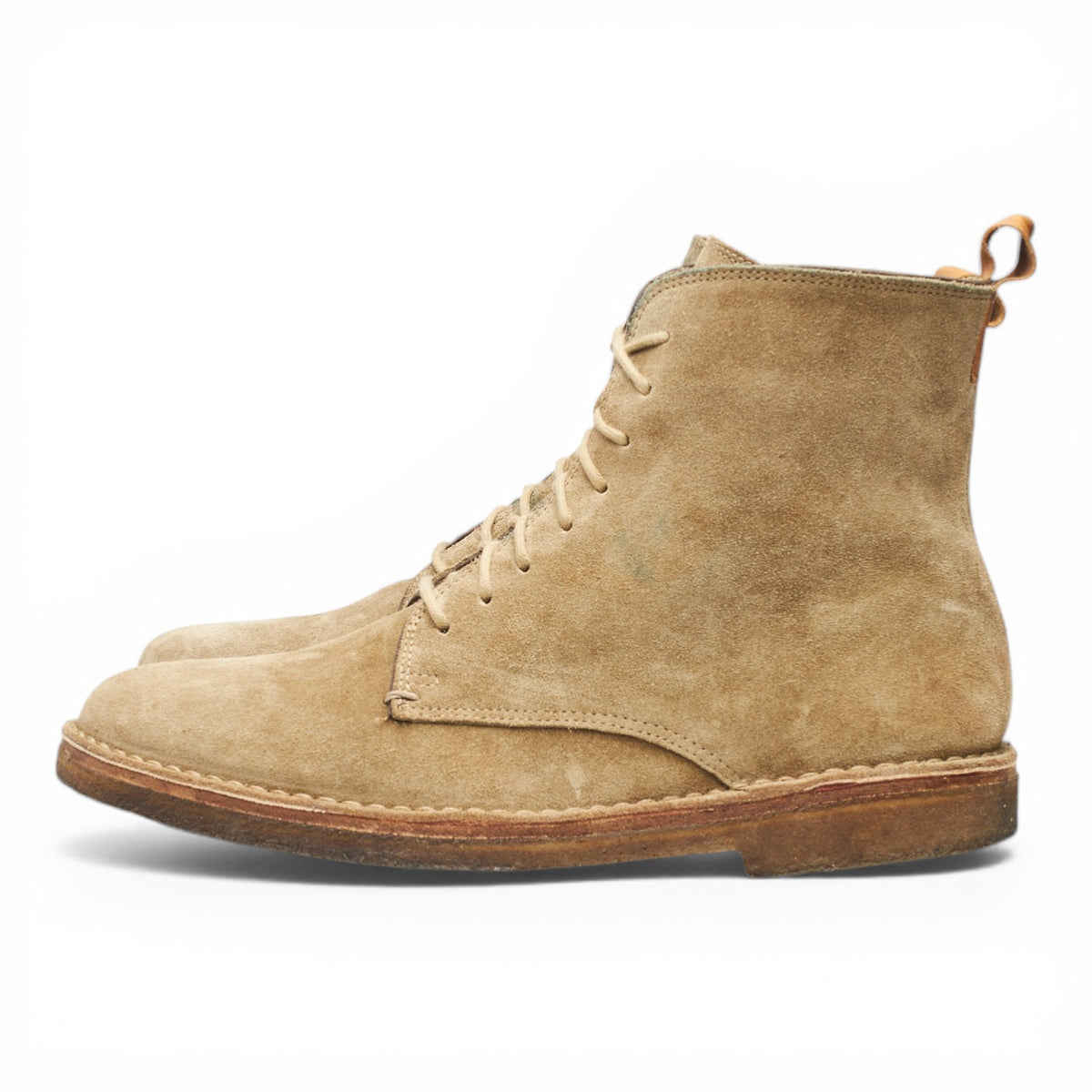 'Bootflex' Stone Suede Chukka Boots UK 10 EU 44