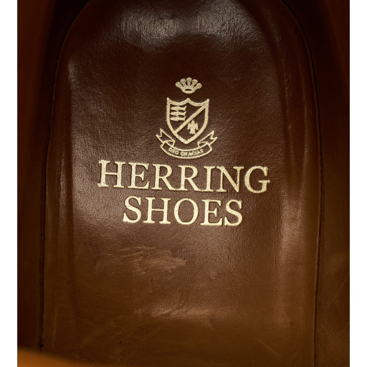 Brown Leather Apron Boots UK 9