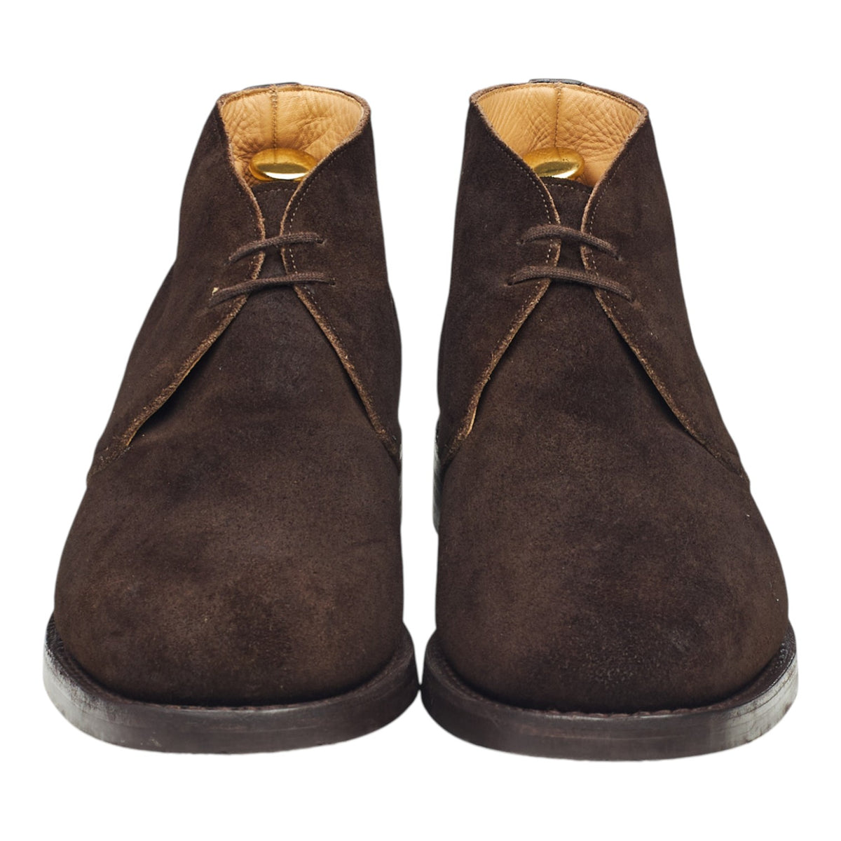 'Ryder 3' Dark Brown Suede Chukka Boots UK 8.5 G