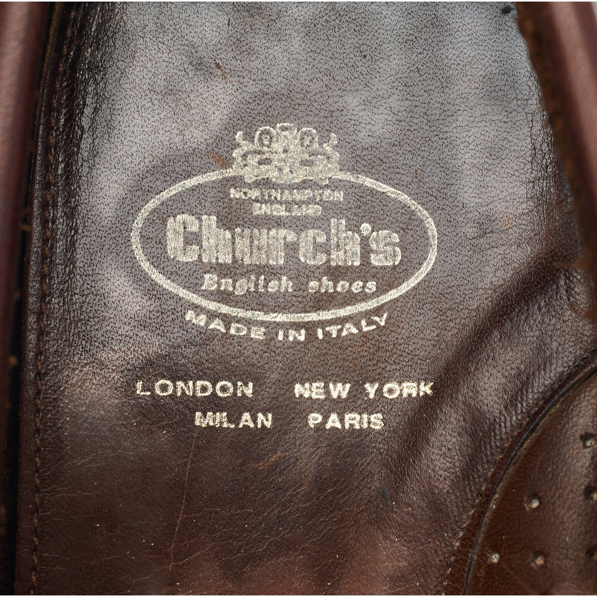 Brown Leather Driving Loafers UK 9 F