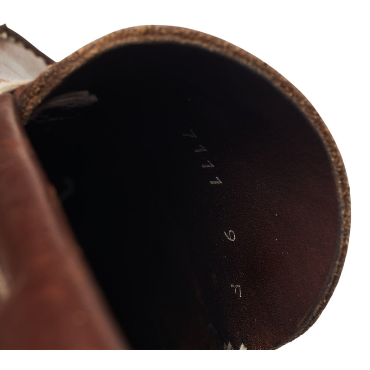 Brown Leather Driving Loafers UK 9 F