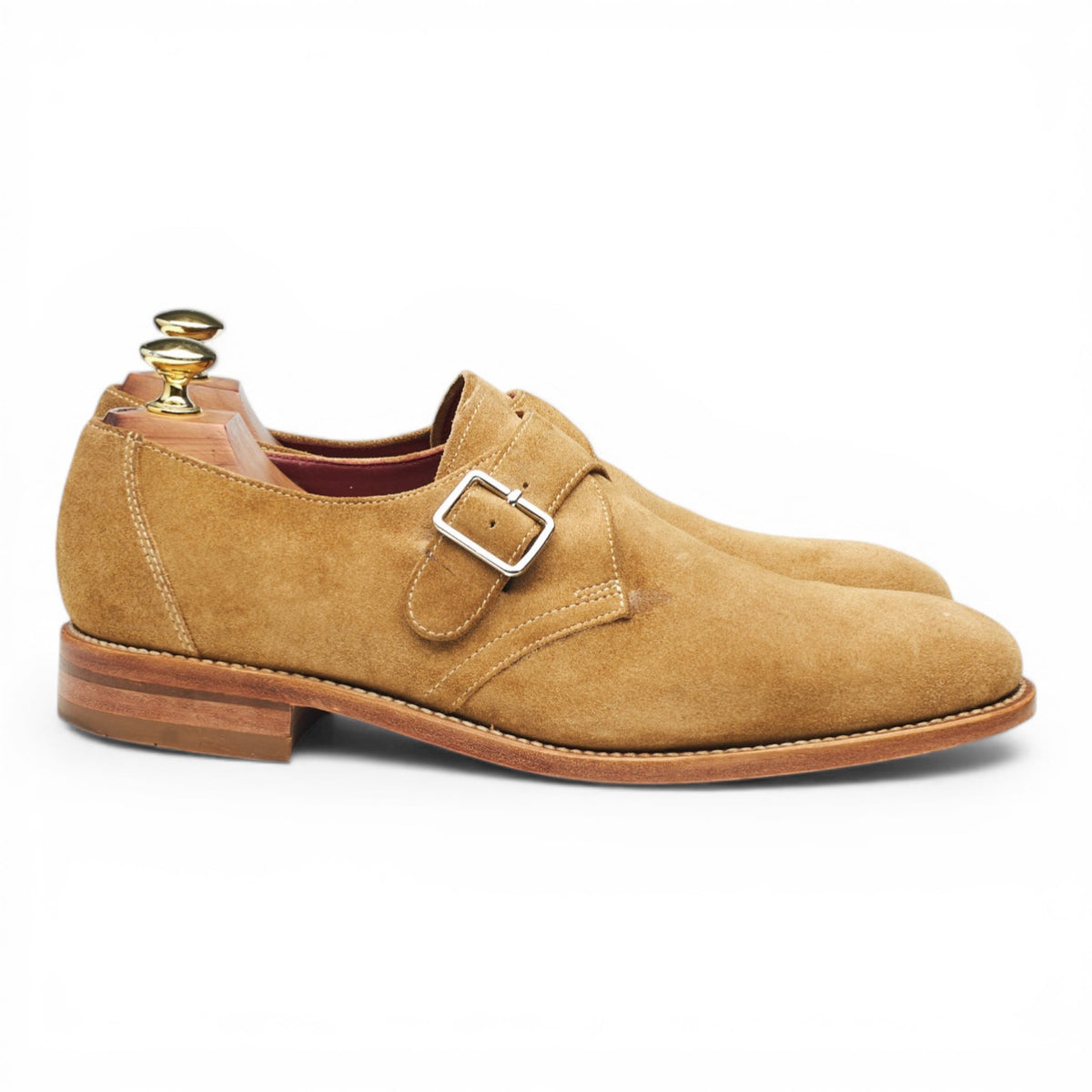 Design Sand Suede Monk Strap UK 7 F